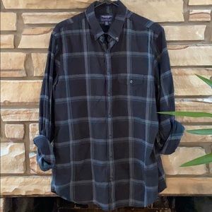 AE slim fit TALL flannel